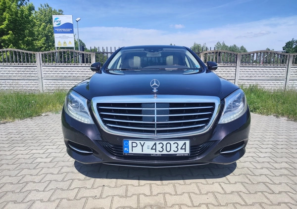 Mercedes-Benz Klasa S cena 149900 przebieg: 323904, rok produkcji 2015 z Konin małe 301